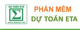 Phần mềm dự toán ETA