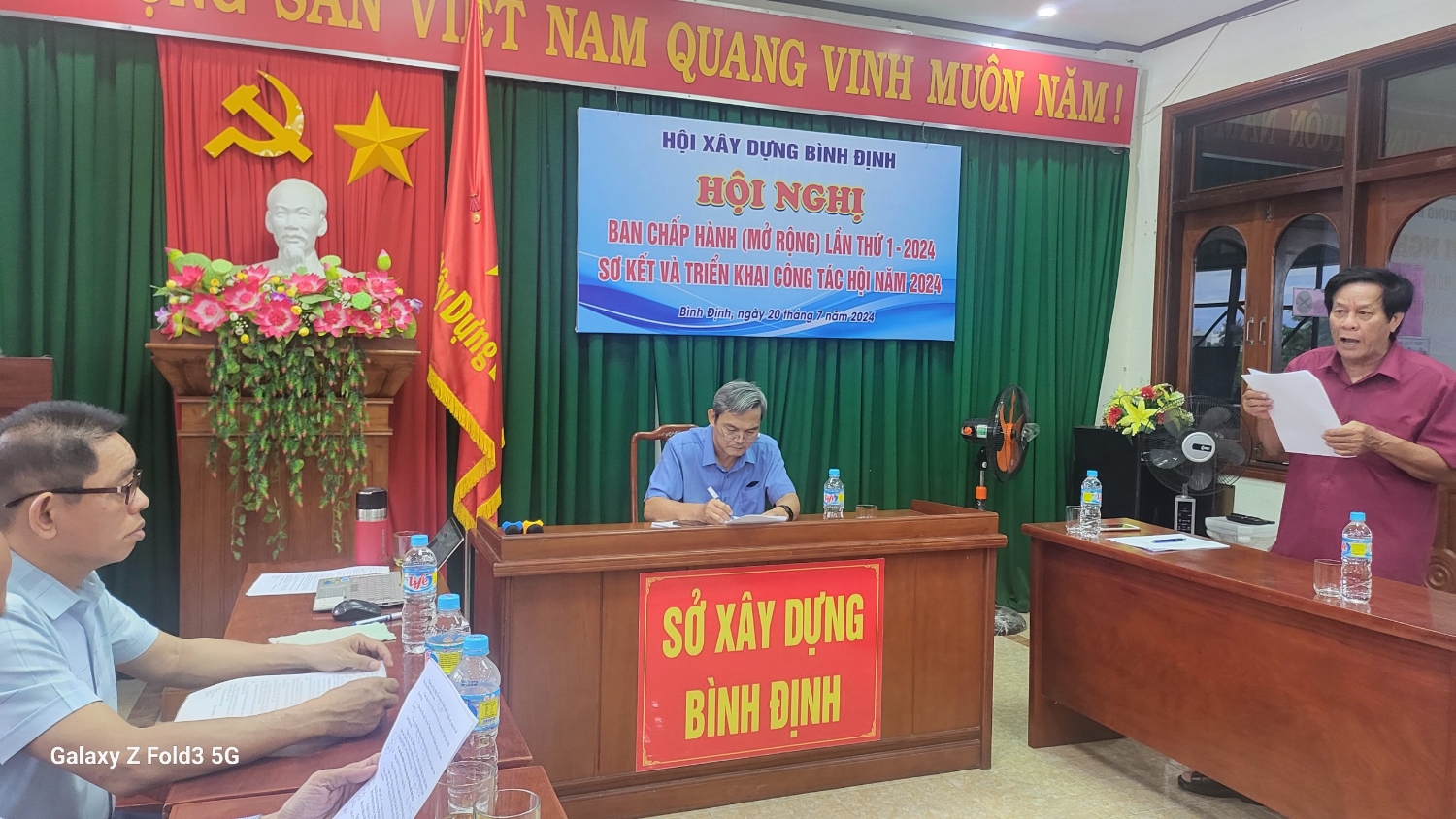 Hội nghị Ban chấp hành (mở rộng) lần thứ 1 năm 2024, sơ kết và triển khai công tác Hội Xây dựng năm 2024