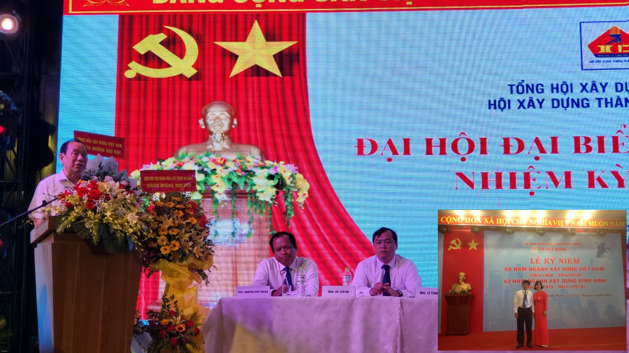 Tham dự Đại hội Hội Xây dựng Đà Nẵng