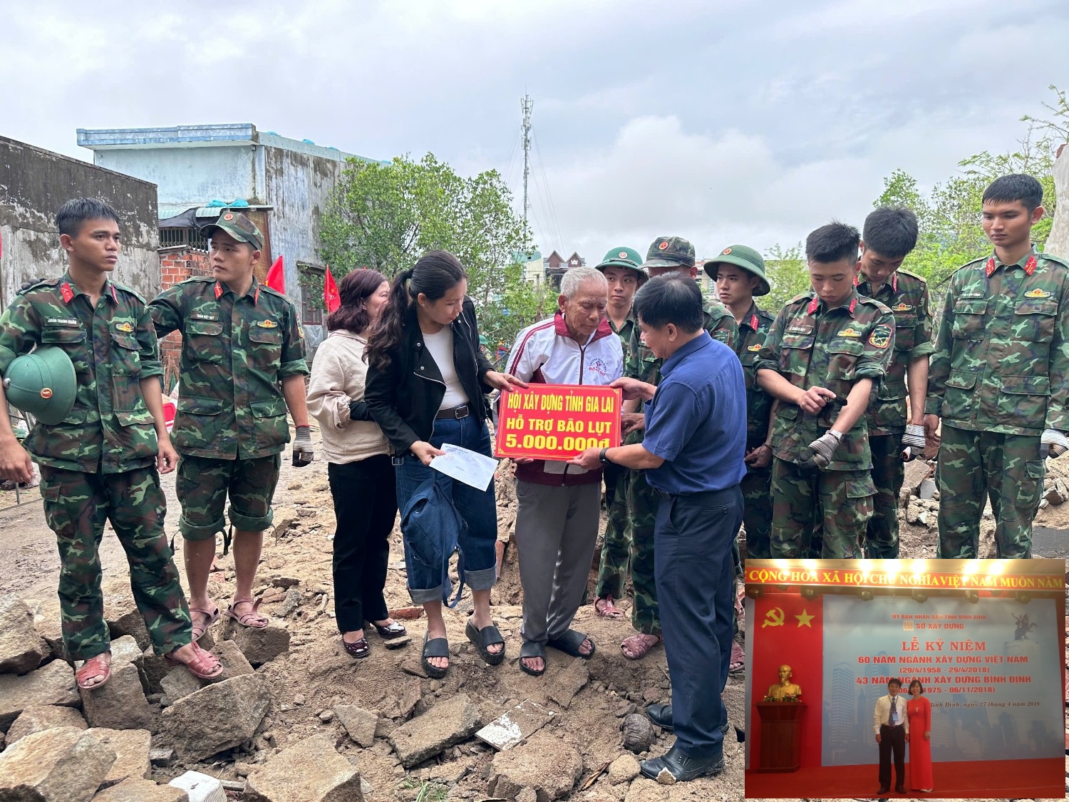 Hỗ trợ bão lũ 2025