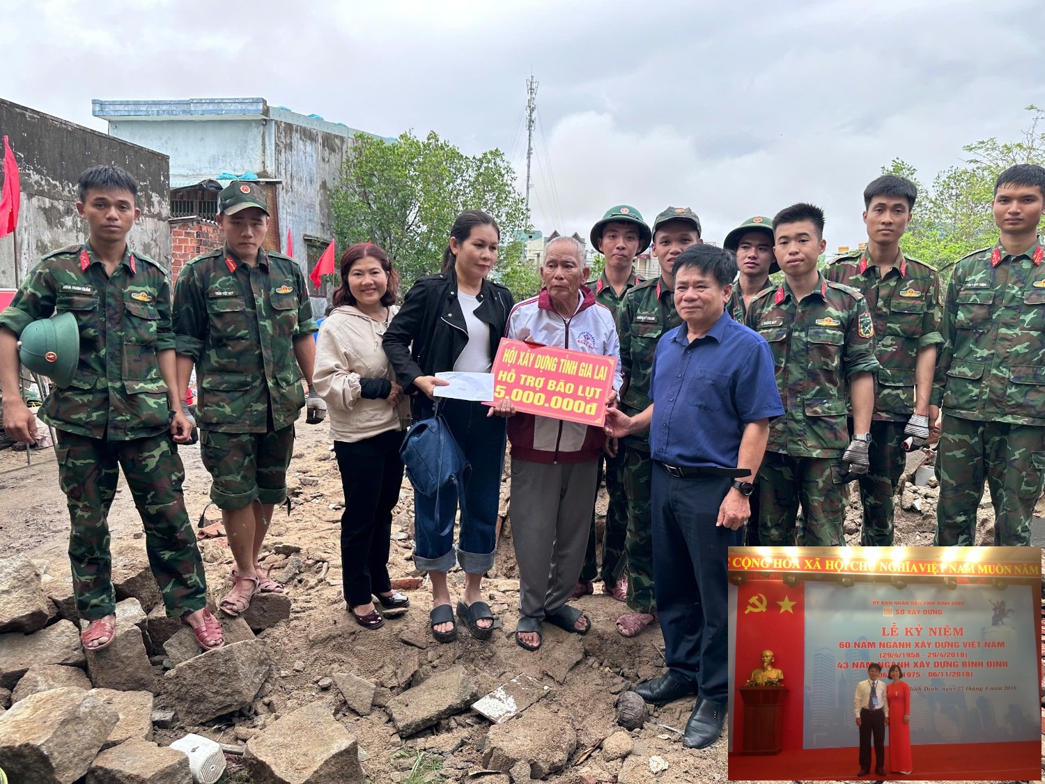 Hỗ trợ bão lũ 2025