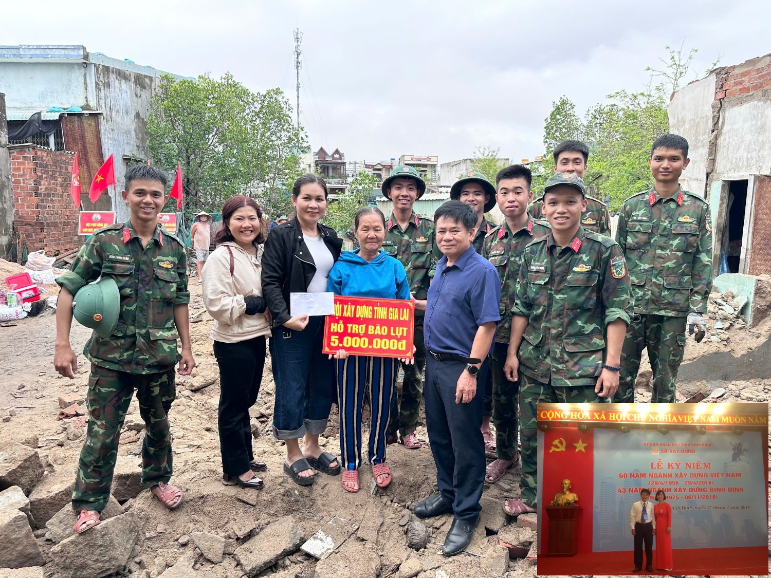 Hỗ trợ bão lũ 2025