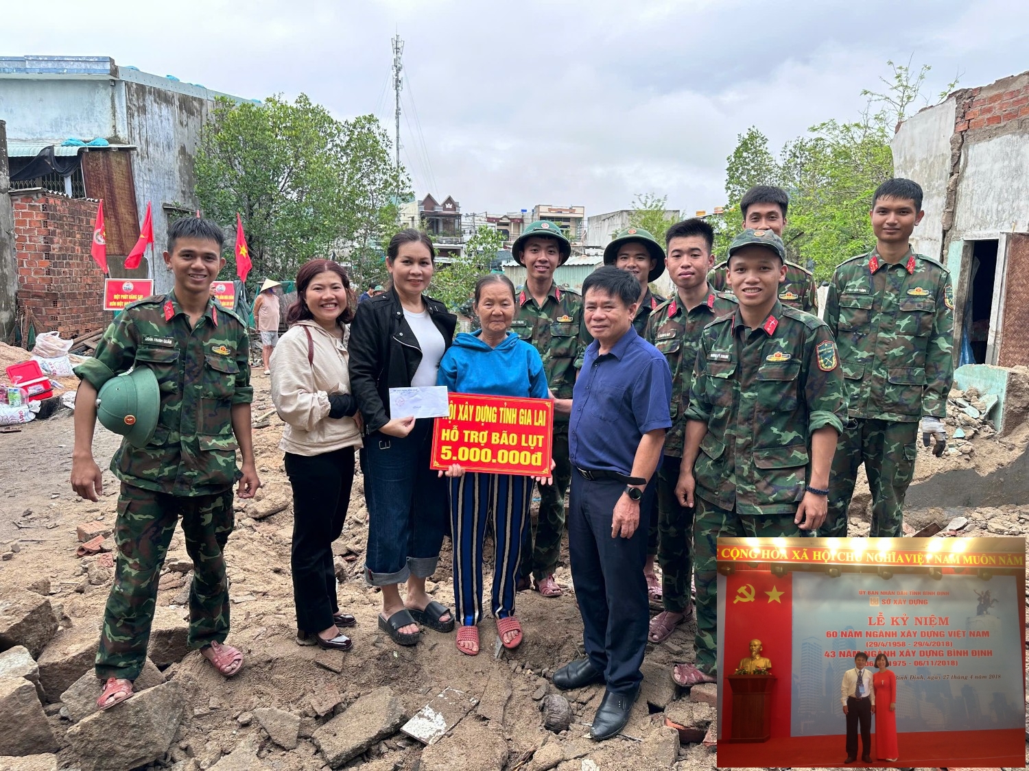 Hỗ trợ bão lũ 2025